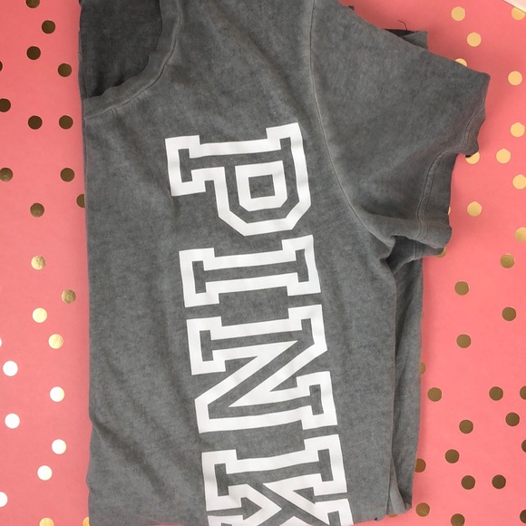 PINK Victoria's Secret Other - Pink Victoria's Secret Gray Cotton Sleepshirt